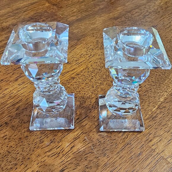 Swarovski Other - Swarovski Crystal Candle Holders